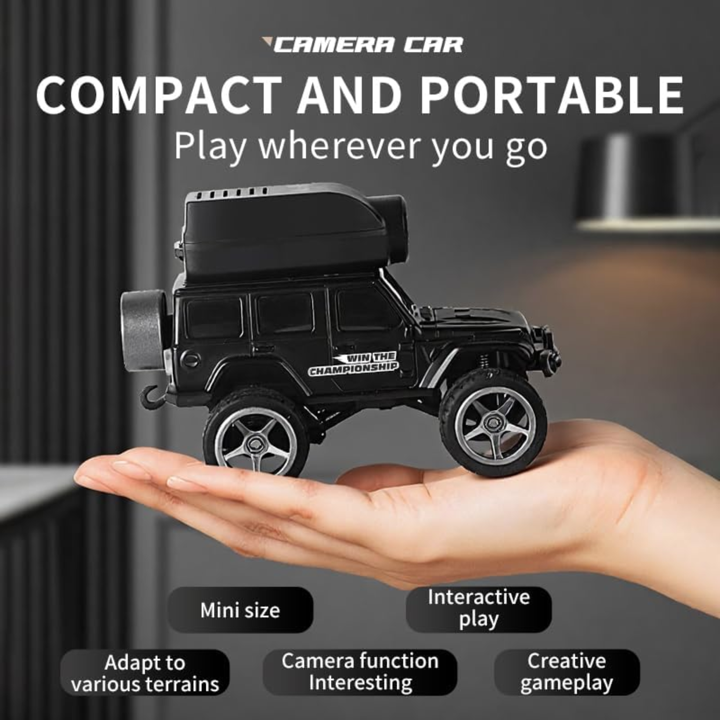 Mini Remote Control Car with Live Camera