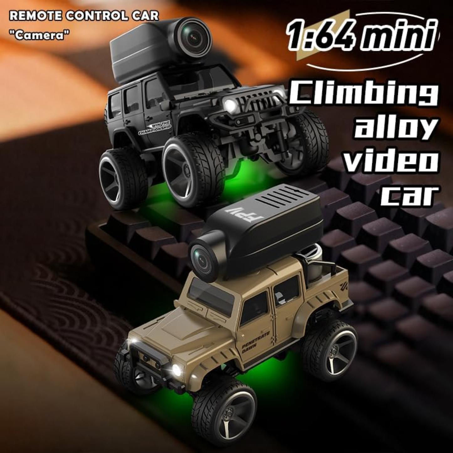 Mini Remote Control Car with Live Camera